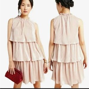 Anthropologie Ro & De Estelle tiered tunic dress Small